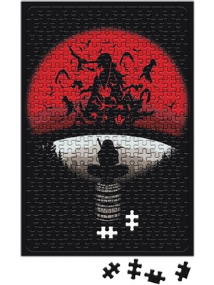 Baskı Dükkanı Itachi Uchiha Naruto Shippuden Puzzle 240 Parça Yapboz