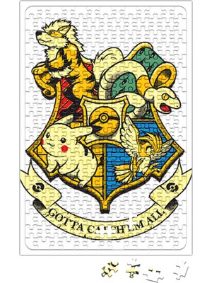 Baskı Dükkanı Pokemon Gotta Catch'em All Puzzle 240 Parça Yapboz