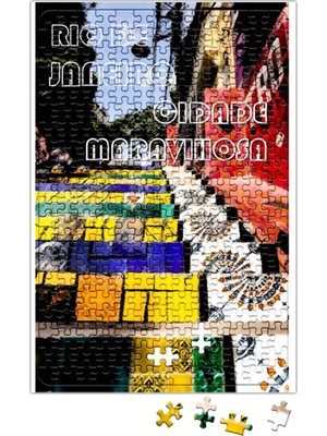 Baskı Dükkanı Rio De Janeiro Verde Puzzle 240 Parça Yapboz