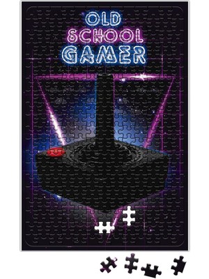 Baskı Dükkanı Old School Gamer Puzzle 240 Parça Yapboz