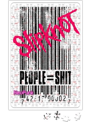 Baskı Dükkanı Slipknot By Neopunk Puzzle 240 Parça Yapboz