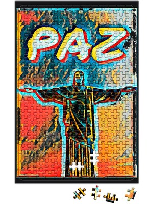 Baskı Dükkanı Redentor Da Paz 01 Puzzle 240 Parça Yapboz
