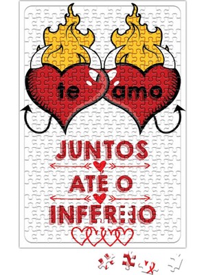 Baskı Dükkanı Te Amo Puzzle 240 Parça Yapboz