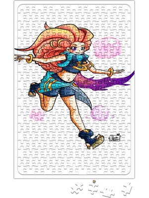 Baskı Dükkanı Zoe (2) Puzzle 240 Parça Yapboz