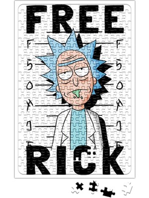Baskı Dükkanı Free Rick Puzzle 240 Parça Yapboz
