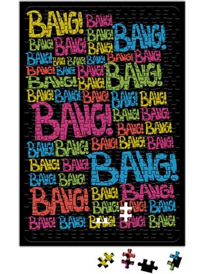 Baskı Dükkanı Bang Bang Bang Puzzle 240 Parça Yapboz
