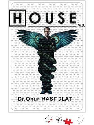 Baskı Dükkanı Dr House Puzzle 240 Parça Yapboz