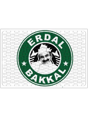 Baskı Dükkanı Çay Erdal Bakkalda Içilir Erdal Bakkal Puzzle 240 Parça Yapboz