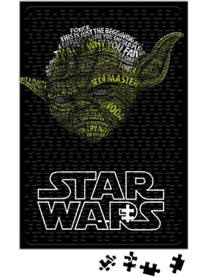 Baskı Dükkanı Star Wars Jedı Master Puzzle 240 Parça Yapboz
