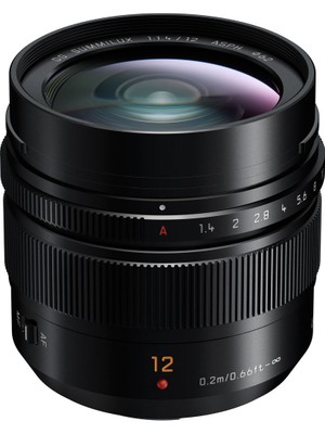 Panasonic Leica Dg Summilux 12MM F/1.4 Asph. Lens