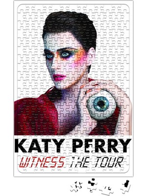 Baskı Dükkanı Katy Perry Witness The Tour Puzzle 240 Parça Yapboz