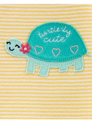 Carters Küçük Kız Çocuk Tekli Pijama Tulum 2L727612