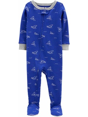 Carters Küçük Erkek Çocuk Tekli Pijama Tulum 2L726710