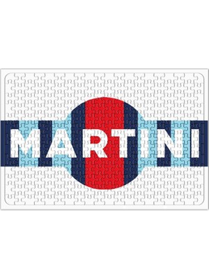 Baskı Dükkanı Martini Martini Racing Stripe Puzzle 240 Parça Yapboz
