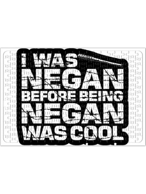Baskı Dükkanı I Was Negan Before Being Puzzle 240 Parça Yapboz