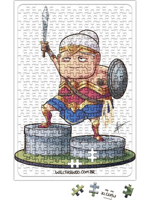 Baskı Dükkanı Anesia Maravilha Puzzle 240 Parça Yapboz