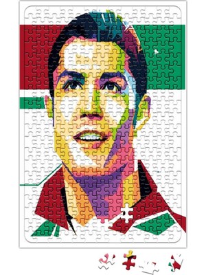 Baskı Dükkanı Cristiano Ronaldo Puzzle 240 Parça Yapboz