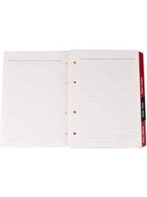 2K Organizer Ajanda Yedeği Çizgili 4 Delikli 15X21.5 Ydk2