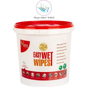 Vebox easy Wet Wipes Islak Kova Mendil Beyaz Sabun Kokulu 300'LÜ