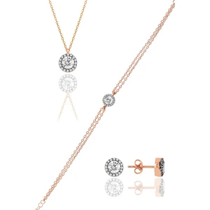 Söğütlü Silver Gümüş Elmas Montürlü Set