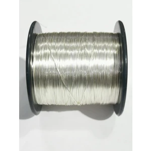 Livza Bijuteri Gümüş Renk 0.40 mm Vernikli Flografi Teli 500 Gr.