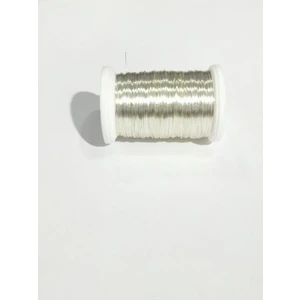 Livza Bijuteri Filografi Teli  0,40 mm Gümüş Renk 100 Gram