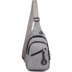 Kulaklık Çıkışlı Tek Kol Göğüs Çantası Günlük Mini Sırt Çanta