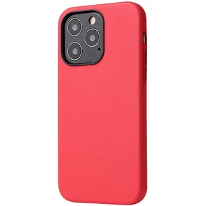Case 4U Apple iPhone 13 Pro Max Kılıf Kadife İç Yüzey Mat Eyzi Silikon Kapak Kırmızı