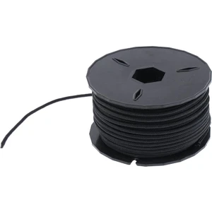 3 Strand Çekirdek Kordon Paracord Paraşüt Halat Ipi Siyah