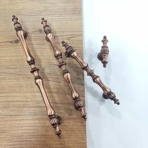 Ada Rustik Antik Bakır Kulp 160MM Mobilya Çekmece Mutfak Dolap Komidin Şifonyer Kulbu 16CM