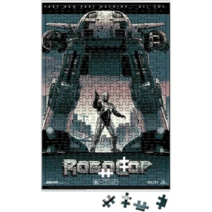 Baskı Dükkanı Robocop Policial Man Puzzle 240 Parça Yapboz