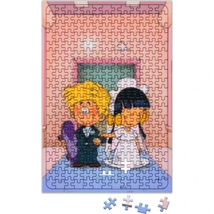 Baskı Dükkanı Cedric ve Chen Puzzle 240 Parça Yapboz