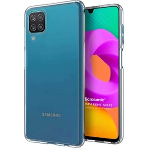 Samsung Galaxy M22 Kılıf Transparent Soft Beyaz