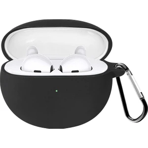 Oppo Enco Air Mat Silikon Kılıf Siyah