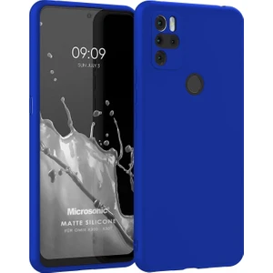 Matte Silicone Omix X500 Kılıf Mavi