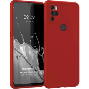 Matte Silicone Omix X500 Kılıf Kırmızı