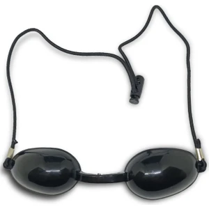 Lazer Epilasyon Ipl Hasta Siyah Ipl Gözlük Işın Koruyucu Ipl Koruyucu Solaryum Gözlüğü Lazer Hasta