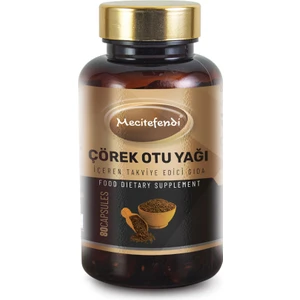Çörekotu Yağı Içeren Takviye Edici Gıda 80 Kapsül 1300 Mg