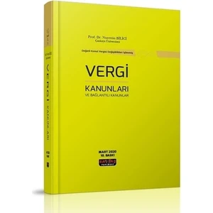 Savaş Yayınları Vergi Kanunları Metinleri Savaş - Nurettin Bilici (Ciltli)