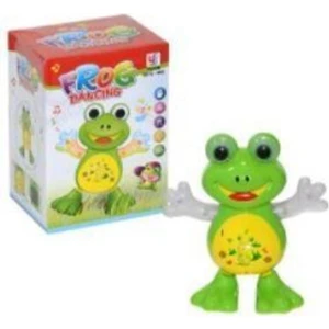 Can Ali Toys Pilli Işıklı Müzikli Dansçı Kurbağa CNL-6667