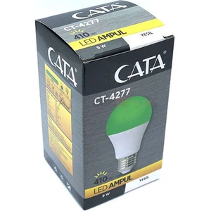 CT-4277 9W LED Ampul Yeşil E27