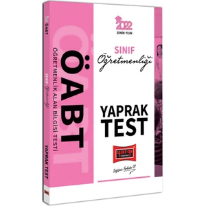 Yargı Yayınevi Yayınevi ÖABT 2022 Sınıf Öğretmenliği Yaprak Test