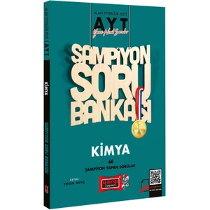 Yargı Yayınevi AYT Kimya Şampiyon Soru Bankası