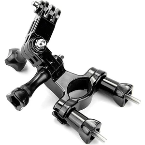 GP02 Gopro 10 Sjcam SJ4000 Eken H9R Aksiyon Kamera Üç Yollu Motor Bisiklet Aparatı