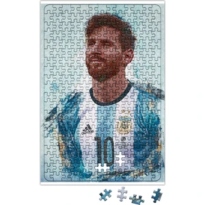 Baskı Dükkanı Messi Argentina Puzzle 240 Parça Yapboz