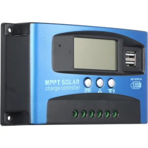 Mppt Solar 60A Mppt Solar Şarj Kontrolörü Çift USB LCD Ekran Otomatik  (Yurt Dışından)
