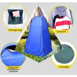 Otomatik Kurulum Su Geçirmez Giyinme Duş Kabin Çadırı 190CM x 120 x 120