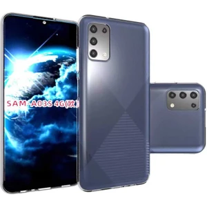 Case 4U Galaxy A03s Kılıf A+ Şeffaf Lüx Süper Yumuşak 0.3mm Ince Slim Silikon