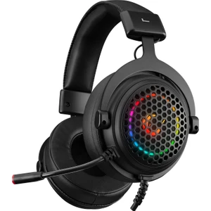 Majesty Siyah Rgb LED 7.1 Surround Sound System Gaming Mikrofonlu Oyuncu Kulaklığı