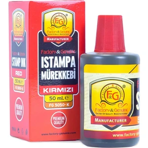 Fg Istampa Mürekkebi (50 ml Kırmızı)